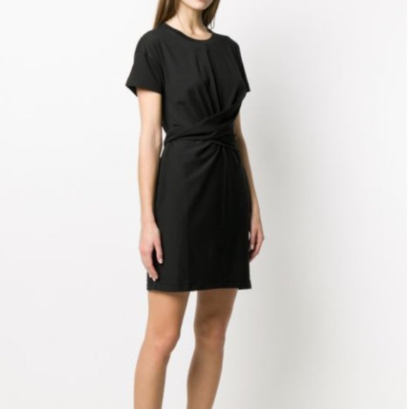 NWOT Rag & Bone wrap front T-shirt dress Sz XS - Picture 3 of 8